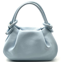 Renata Soft Leather Shoulder Bag - Leather Italiano