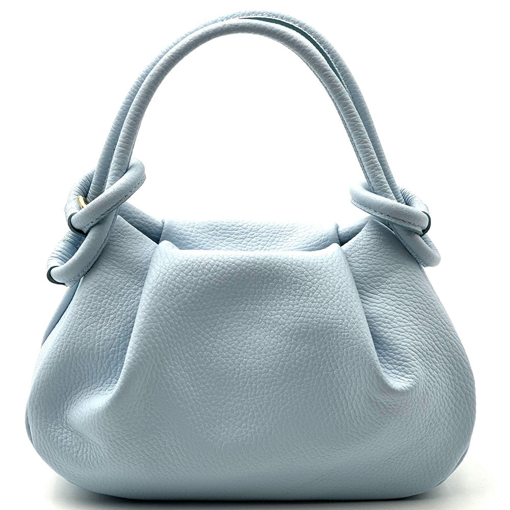 Renata Soft Leather Shoulder Bag - Leather Italiano