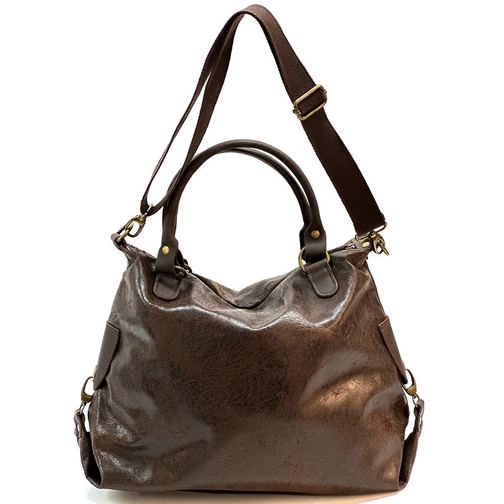 Rolando Italian Leather Bag – Unisex Durable & Versatile Carryall - Leather Italiano