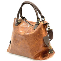 Rolando Italian Leather Bag – Unisex Durable & Versatile Carryall - Leather Italiano