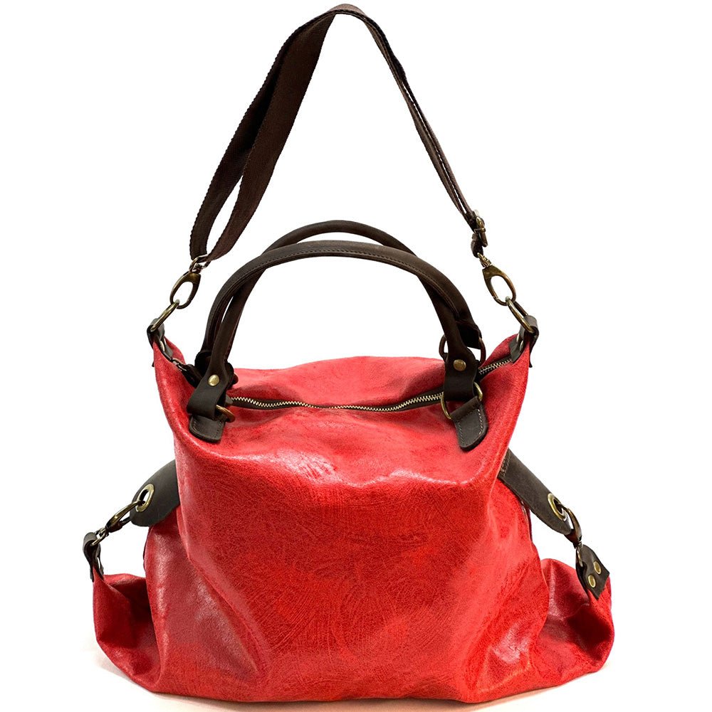 Rolando Italian Leather Bag – Unisex Durable & Versatile Carryall - Leather Italiano