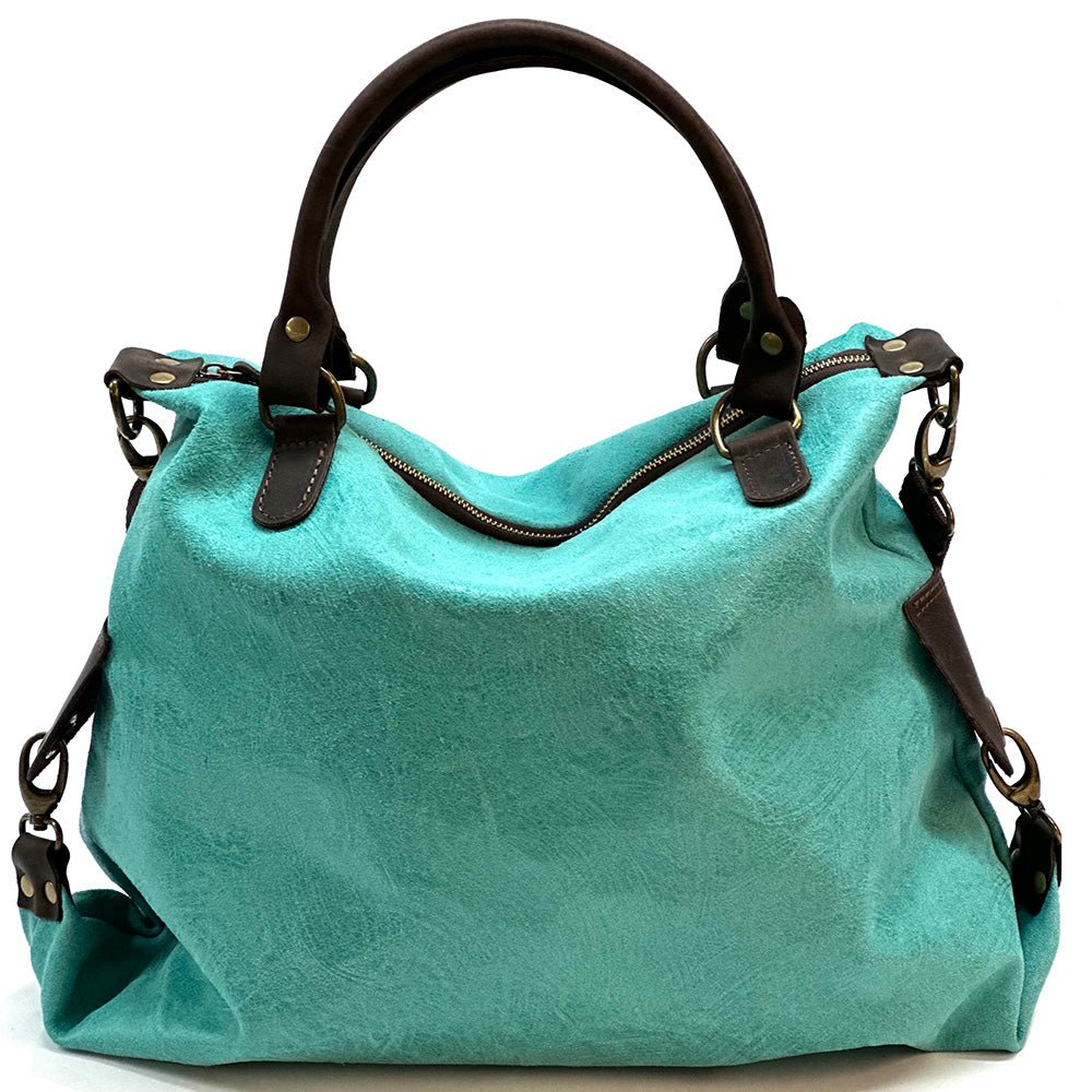 Rolando Italian Leather Bag – Unisex Durable & Versatile Carryall - Leather Italiano