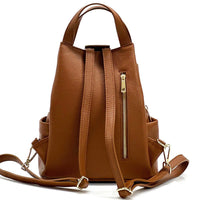 Rovena Cow Leather City Backpack - Leather Italiano