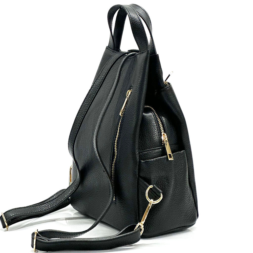 Rovena Cow Leather City Backpack - Leather Italiano