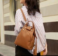 Rovena Cow Leather City Backpack - Leather Italiano