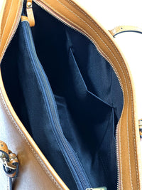 Saffiano Leather Tote - Eloisa Italian Leather Bag, Made in Florence - Leather Italiano