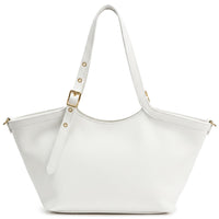 Samantha Italian Cow Leather Shoulder Bag - Leather Italiano