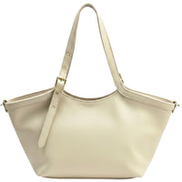 Samantha Italian Cow Leather Shoulder Bag - Leather Italiano