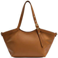 Samantha Italian Cow Leather Shoulder Bag - Leather Italiano