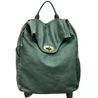 Selmira Washed Cow Leather Backpack - Leather Italiano