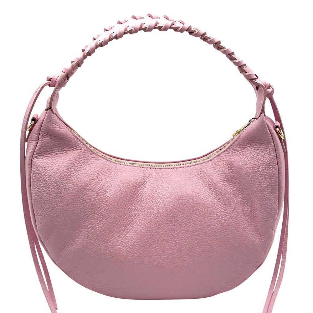 Selviana Cow Leather Hobo Bag - Leather Italiano