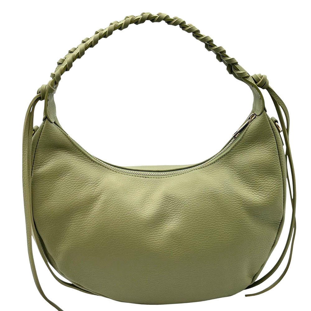 Selviana Cow Leather Hobo Bag - Leather Italiano