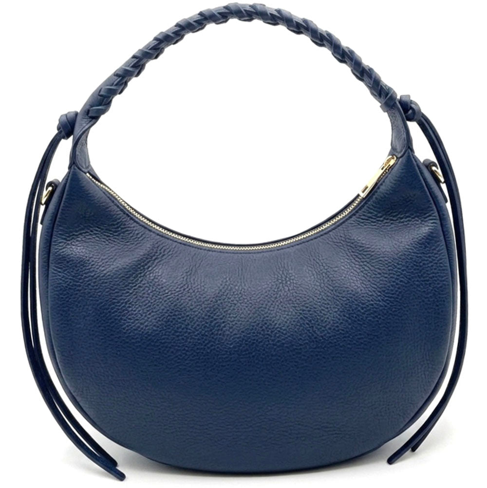 Selviana Cow Leather Hobo Bag - Leather Italiano