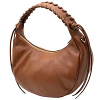 Selviana Cow Leather Hobo Bag - Leather Italiano