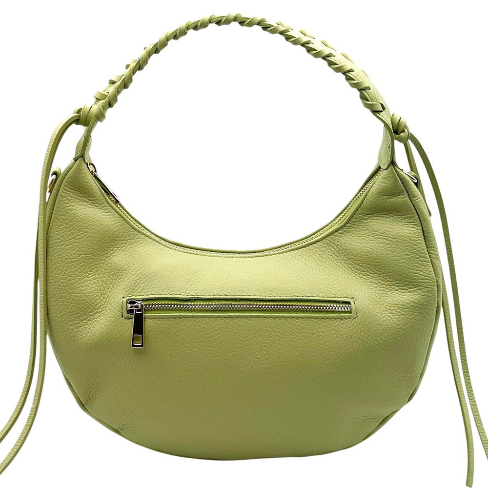 Selviana Cow Leather Hobo Bag - Leather Italiano