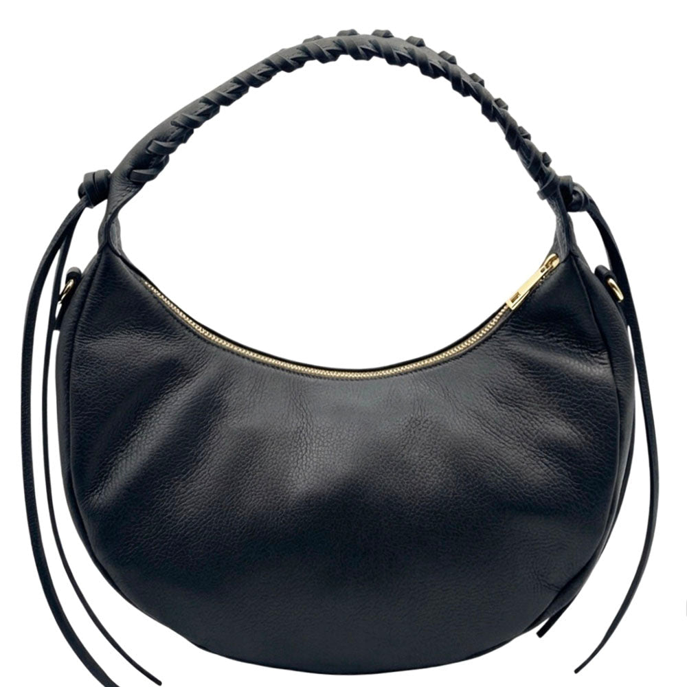 Selviana Cow Leather Hobo Bag - Leather Italiano