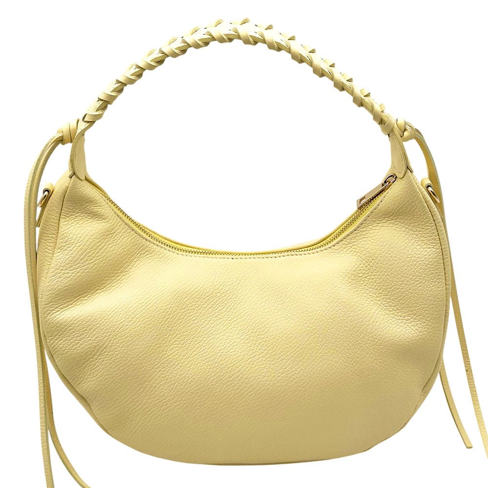 Selviana Cow Leather Hobo Bag - Leather Italiano
