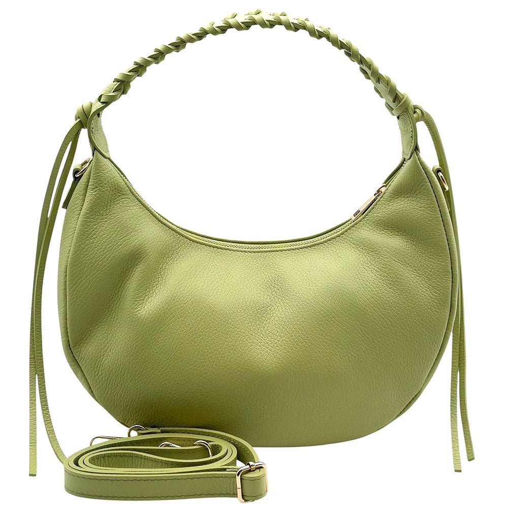 Selviana Cow Leather Hobo Bag - Leather Italiano