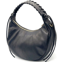 Selviana Cow Leather Hobo Bag - Leather Italiano