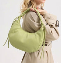 Selviana Cow Leather Hobo Bag - Leather Italiano