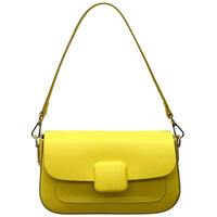 Serelia Cow Leather Shoulder and Crossbody Bag - Leather Italiano