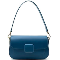 Serelia Cow Leather Shoulder and Crossbody Bag - Leather Italiano