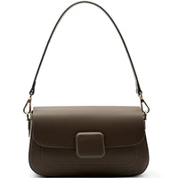 Serelia Cow Leather Shoulder and Crossbody Bag - Leather Italiano