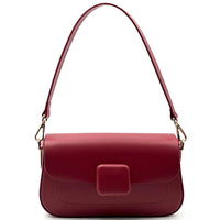 Serelia Cow Leather Shoulder and Crossbody Bag - Leather Italiano