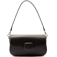 Serelia Cow Leather Shoulder and Crossbody Bag - Leather Italiano