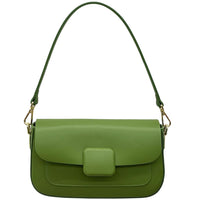 Serelia Cow Leather Shoulder and Crossbody Bag - Leather Italiano