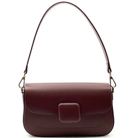Serelia Cow Leather Shoulder and Crossbody Bag - Leather Italiano