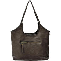 Serenica Woven Soft Washed Cow Leather Hobo Bag - Leather Italiano