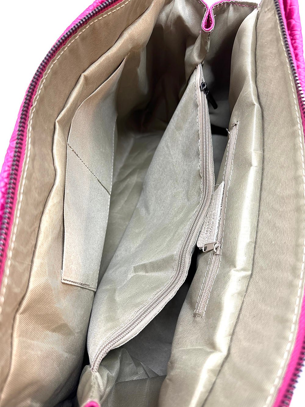 Serpentina Genuine Leather Tote Bag with Python Print - Leather Italiano