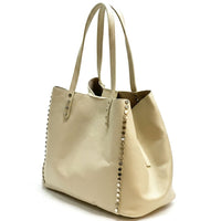 Sestola Italian Handmade Cow Leather Tote Bag - Leather Italiano