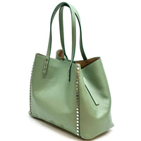 Sestola Italian Handmade Cow Leather Tote Bag - Leather Italiano