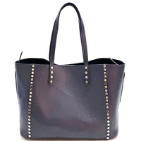 Sestola Italian Handmade Cow Leather Tote Bag - Leather Italiano