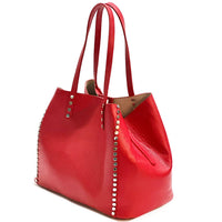 Sestola Italian Handmade Cow Leather Tote Bag - Leather Italiano