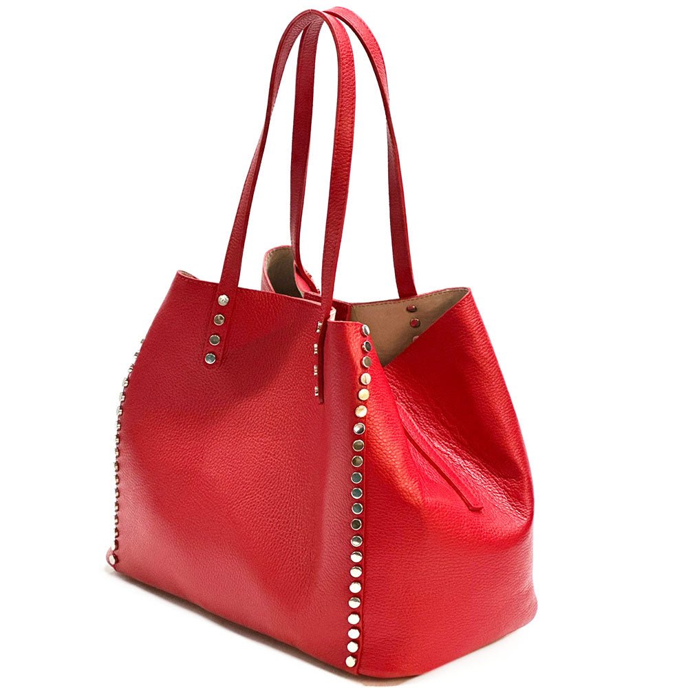 Sestola Italian Handmade Cow Leather Tote Bag - Leather Italiano