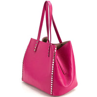 Sestola Italian Handmade Cow Leather Tote Bag - Leather Italiano