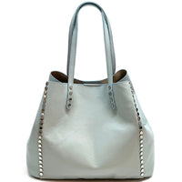 Sestola Italian Handmade Cow Leather Tote Bag - Leather Italiano