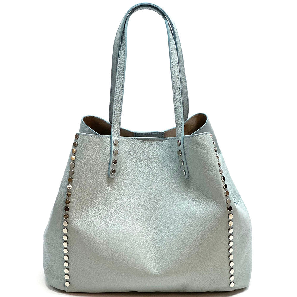 Sestola Italian Handmade Cow Leather Tote Bag - Leather Italiano