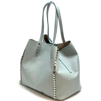 Sestola Italian Handmade Cow Leather Tote Bag - Leather Italiano