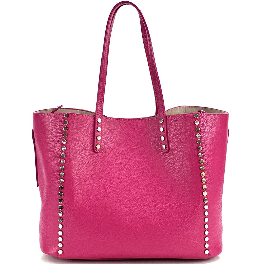 Sestola Italian Handmade Cow Leather Tote Bag - Leather Italiano