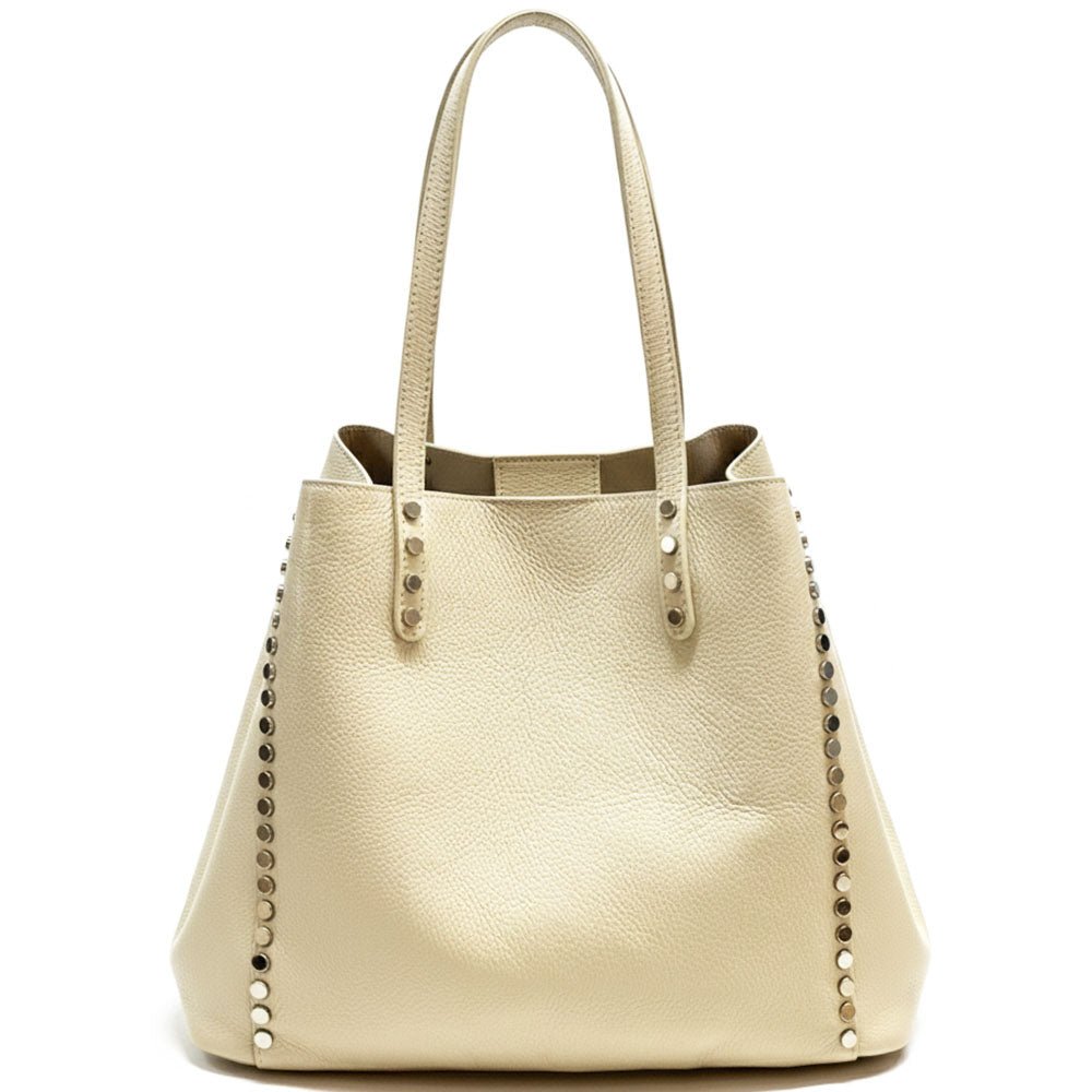 Sestola Italian Handmade Cow Leather Tote Bag - Leather Italiano