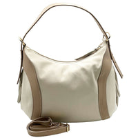 Silvia Italian Leather Shoulder Bag - Leather Italiano