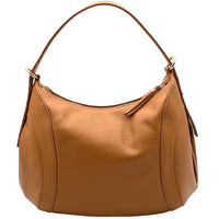 Silvia Italian Leather Shoulder Bag - Leather Italiano