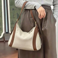 Silvia Italian Leather Shoulder Bag - Leather Italiano
