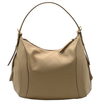 Silvia Italian Leather Shoulder Bag - Leather Italiano