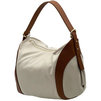 Silvia Italian Leather Shoulder Bag - Leather Italiano