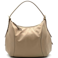 Silvia Italian Leather Shoulder Bag - Leather Italiano